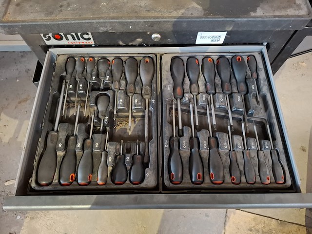 Gereedschapswagen met inhoud sonic - afbeelding 3 van  10