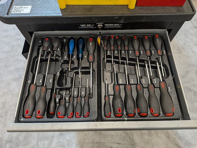 Gereedschapswagen met inhoud sonic - afbeelding 10 van  15