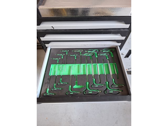 Gereedschapswagen met inhoud stahlwerk - afbeelding 9 van  12