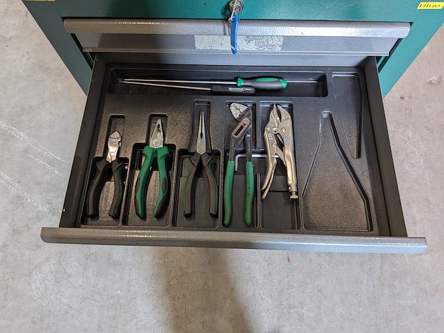 Gereedschapswagen met inhoud stahlwille - afbeelding 10 van  13