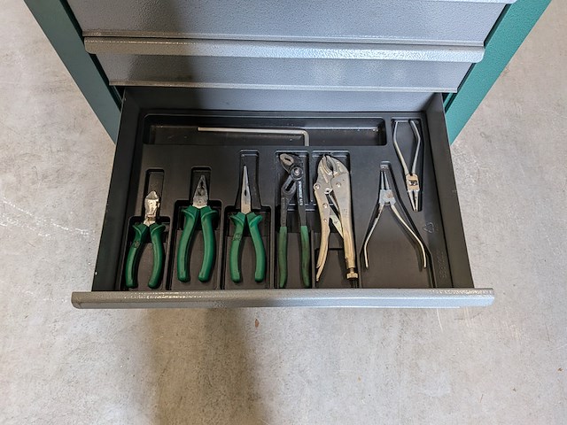 Gereedschapswagen met inhoud stahlwille - afbeelding 2 van  14