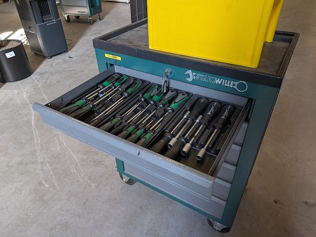 Gereedschapswagen met inhoud stahlwille - afbeelding 10 van  14