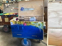 Gereedschapswagen met inhoud - afbeelding 3 van  10