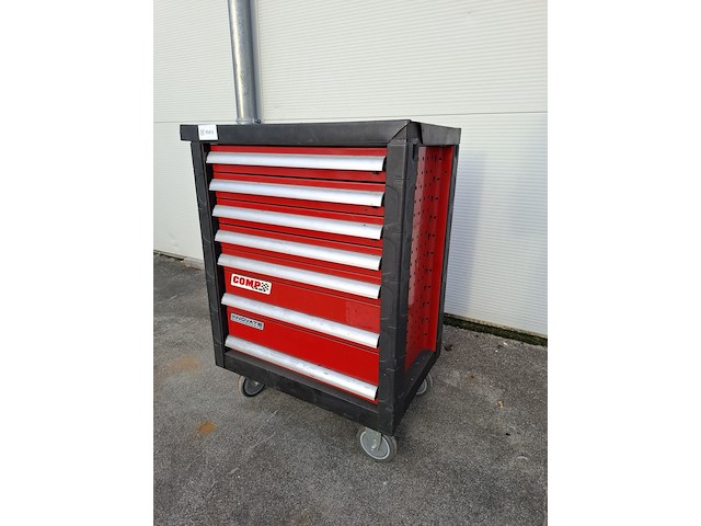 Gereedschapswagen met inhoud - afbeelding 4 van  10