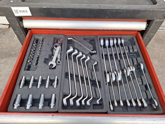 Gereedschapswagen met inhoud - afbeelding 6 van  10