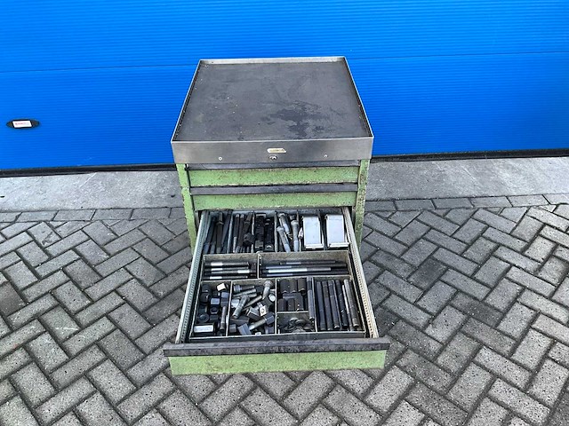 Gereedschapswagen met tooling/gereedschap - afbeelding 3 van  21