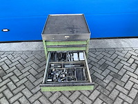 Gereedschapswagen met tooling/gereedschap - afbeelding 3 van  21