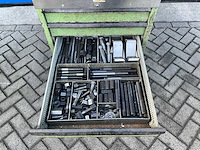Gereedschapswagen met tooling/gereedschap - afbeelding 4 van  21