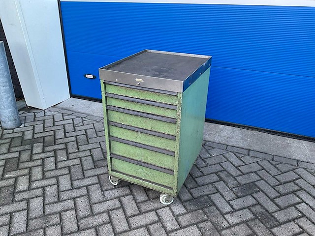 Gereedschapswagen met tooling/gereedschap - afbeelding 13 van  21