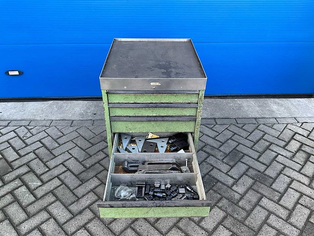 Gereedschapswagen met tooling/gereedschap - afbeelding 20 van  21