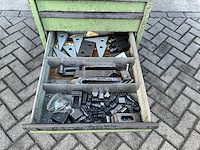 Gereedschapswagen met tooling/gereedschap - afbeelding 21 van  21