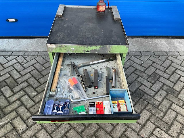 Gereedschapswagen met tooling/gereedschap - afbeelding 9 van  21
