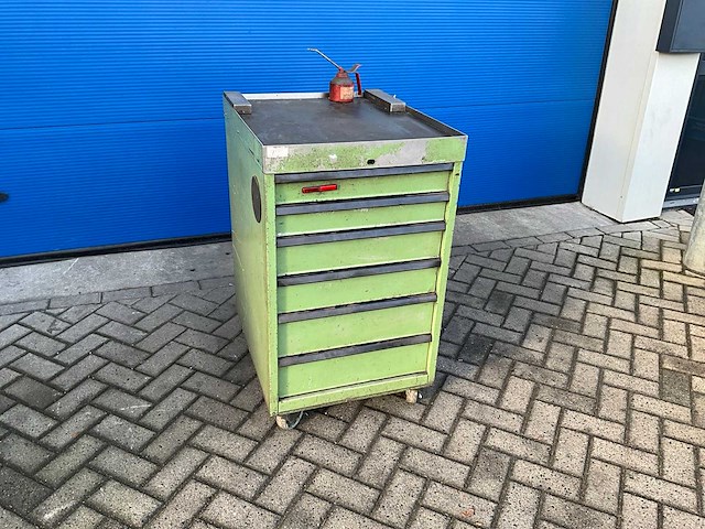 Gereedschapswagen met tooling/gereedschap - afbeelding 14 van  21