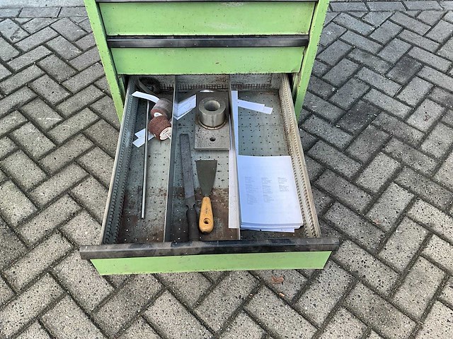 Gereedschapswagen met tooling/gereedschap - afbeelding 17 van  21