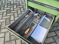 Gereedschapswagen met tooling/gereedschap - afbeelding 18 van  21
