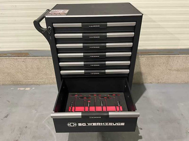 Gereedschapswagen, sg werkzeuge, 266 stuks, 2026 - afbeelding 17 van  19
