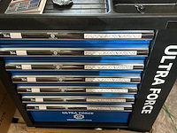 Gereedschapswagen, ultra force, 260-delig, blauw, 2025