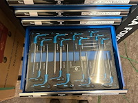 Gereedschapswagen, ultra force, 260-delig, blauw, 2025 - afbeelding 5 van  9