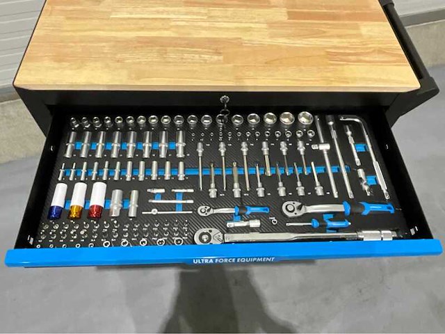 Gereedschapswagen, ultra force, 269 stuks, 2026 - afbeelding 2 van  26