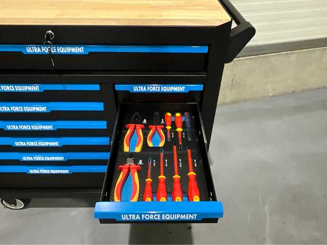 Gereedschapswagen, ultra force, 269 stuks, 2026 - afbeelding 13 van  26