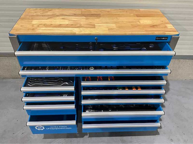 Gereedschapswagen, ultra force, 387 delige pro, 2026 - afbeelding 9 van  27