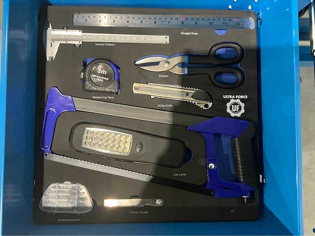 Gereedschapswagen, ultra force, 387 delige pro, 2026 - afbeelding 16 van  27