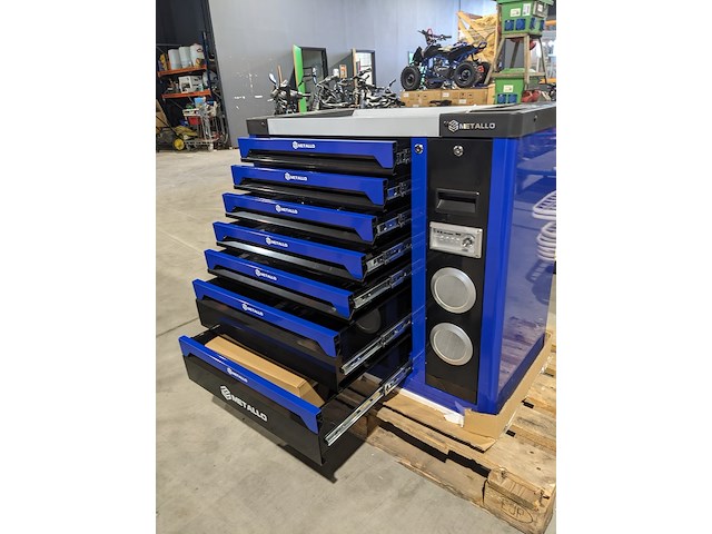 Gereedschapswagen xxl, metallo, meta-7hs6g-v - afbeelding 11 van  16