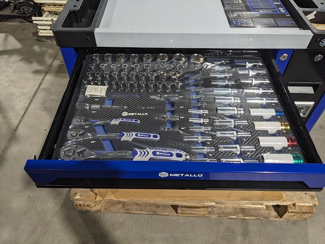 Gereedschapswagen xxl, metallo, meta-7hs6g-v - afbeelding 12 van  16