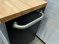 Gereedschapswagen, zwart, verrijdbaar - afbeelding 5 van  9