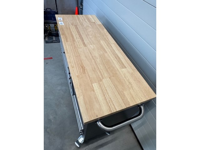 Gereedschapswagen, zwart, verrijdbaar - afbeelding 6 van  9