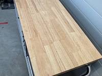 Gereedschapswagen, zwart, verrijdbaar - afbeelding 6 van  9