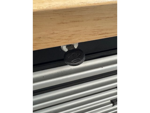 Gereedschapswagen, zwart, verrijdbaar - afbeelding 9 van  9