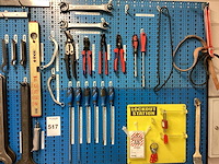 Gereedschapswand met gereedschap - afbeelding 15 van  16