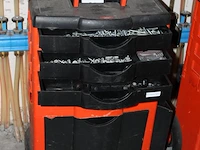 Gereedschap/voorraadwagentje varo gevuld met enkele bevestigingsmaterialen - afbeelding 3 van  3