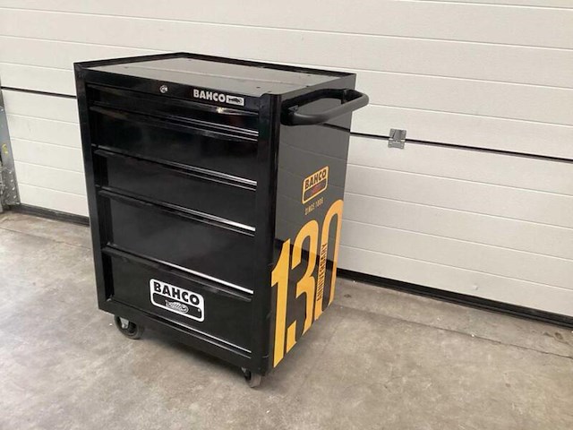 Gereedschapwagen, bahco, 1470k5black, zwart - afbeelding 8 van  10