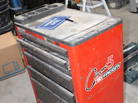 Gereedschapwagen facom met enkele gereedschappen. - afbeelding 2 van  3