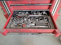 Gereedschapwagen met inhoud - afbeelding 5 van  6