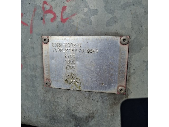 Geremde aanhanger, eduard, pl2720, 2007 - afbeelding 2 van  11