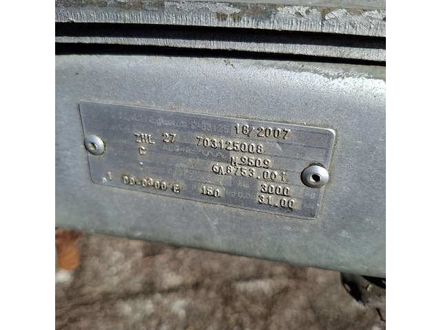 Geremde aanhanger, eduard, pl2720, 2007 - afbeelding 11 van  11