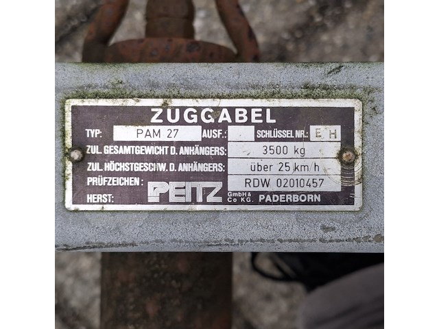 Geremde plateauwagen, hapert - afbeelding 8 van  19