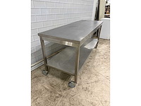 Geremot - rvs mobiele werktafel en onderschap - afbeelding 2 van  4