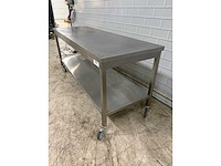 Geremot - rvs mobiele werktafel en onderschap - afbeelding 3 van  4