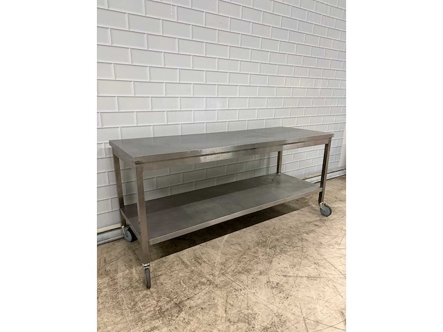 Geremot - rvs mobiele werktafel en onderschap - afbeelding 4 van  4