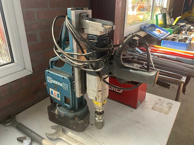Gerfa l32cp magnetische boormachine - afbeelding 1 van  2