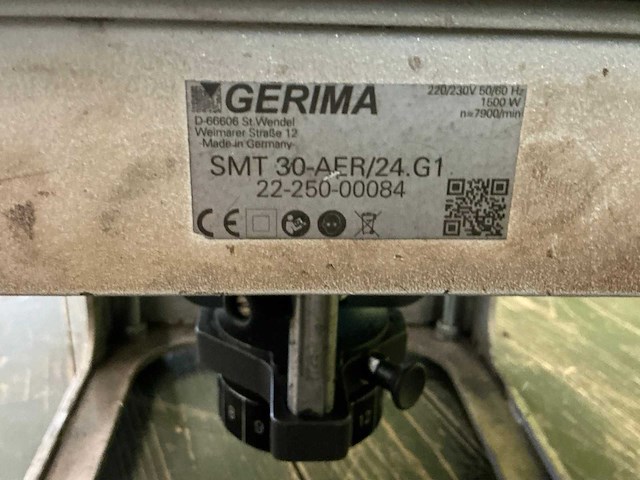 Gerima smt 30-aer laskantenfreesmachine - afbeelding 14 van  15
