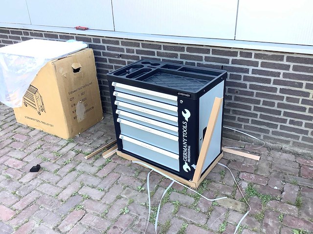 Germany tools professional gereedschapswagen - afbeelding 1 van  9