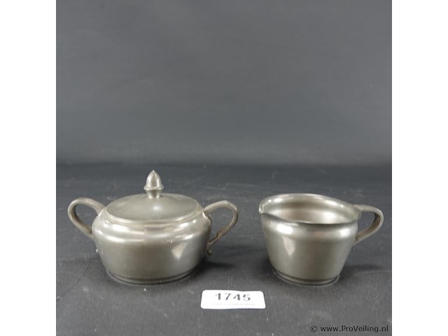 Gero tinnen roomstel - afbeelding 1 van  5