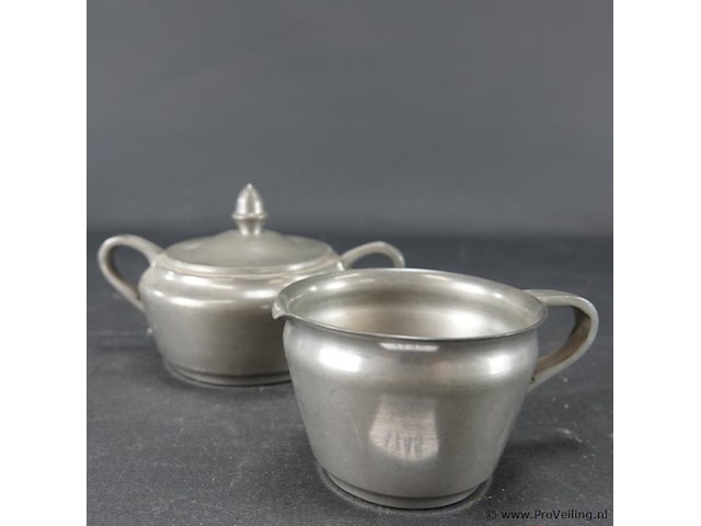 Gero tinnen roomstel - afbeelding 3 van  5