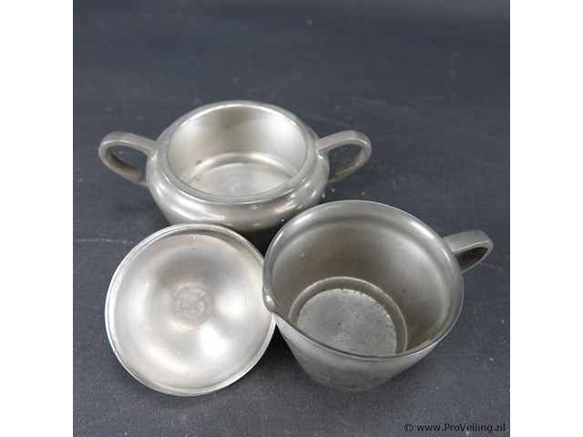 Gero tinnen roomstel - afbeelding 4 van  5