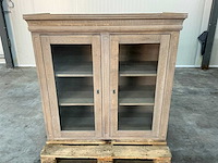 Gerookt eiken bovenkast 120,5x126x53,5cm - afbeelding 2 van  5